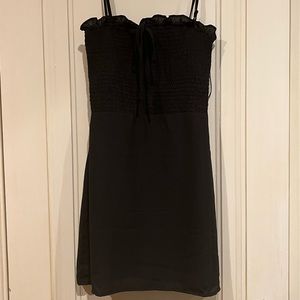 Super down Black Dress